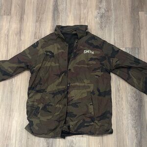 SMITH Men's Camo Outdoor Jacket